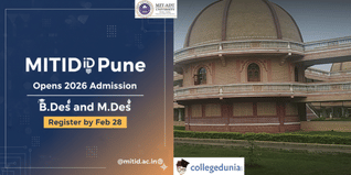 MITID Pune Begins 2026 Admission for B.Des and M.Des; Register by Feb 28